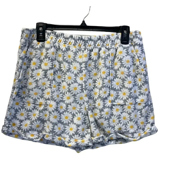 Roudelain Womens L White/Gray Daisy Print Sleep-set NEW - Picture 2 of 16